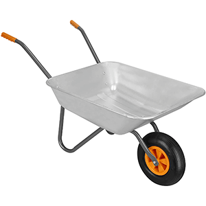 Carretilla galvanizada 65L