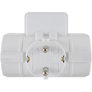 Triple schuko 16A con interruptor lateral