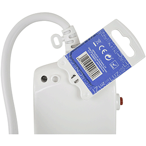 Base 6 tomas con interruptor individual 3g1.5mm² 1.5m