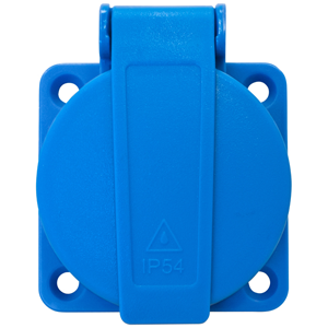 Base CETAC para empotrar 16A 2P+T 220V