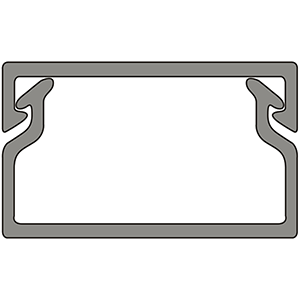 Canaleta adhesiva 20mm x 10mm x 2m