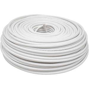 Manguera redonda H05VV-F 2x1mm² 5m blanca