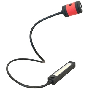 Linterna de lectura 2 cabezas 6W LED COB