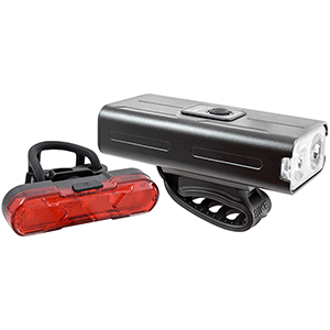 Set luces bicicletas recargables 10W.