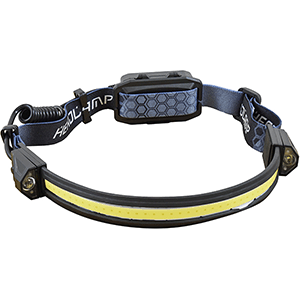 Linterna LED recargable frontal 12W trifoco MD. Dark