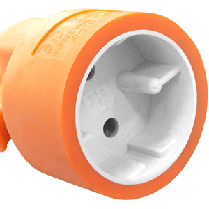 Alargo manguera HV05VV-F 2x1mm² 20m naranja