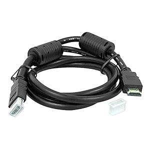 Conexión HDMI macho-macho oro con filtro 3m