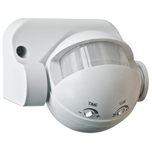 Detector de movimiento 180º AC 12m blanco