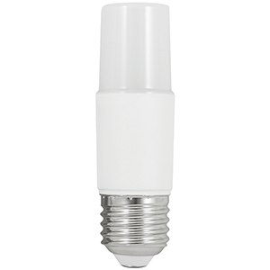 Lámpara tubular LED E27  6W 6400ºK