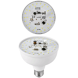 Lámpara LED 30W E27 6400ºK modelo CRYSTAL