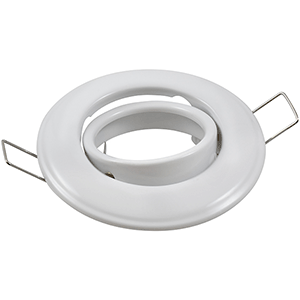 Set aros para lámparas 50mm 80x25mm blanco 2 uds