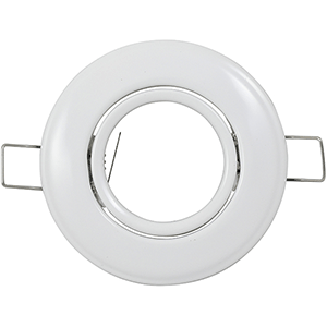 Set aros para lámparas 50mm 80x25mm blanco 2 uds