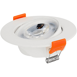 Downlight LED redondo blanco 5W 6400K