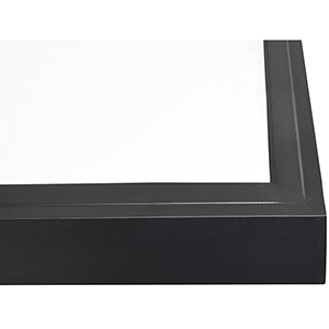 Panel LED de superficie 60x60cm 48W 6400K, negro