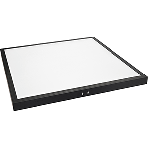 Panel LED de superficie 60x60cm 48W 6400K, negro