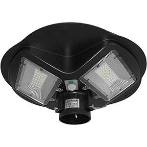 Farola calle solar LED 150W 6400ºK negro