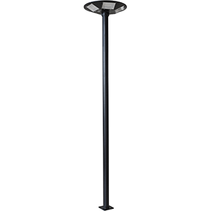 Farola calle solar LED 150W 6400ºK negro