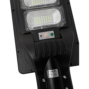 Farola calle solar LED 300W 6400ºK negro