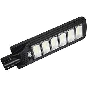 Farola calle solar LED 300W 6400ºK negro