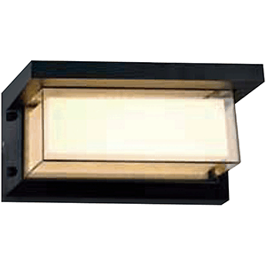 Aplique LED SMD jardín 20W 4200ºK negro