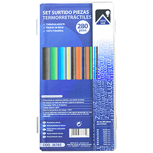 Termorretractil colores 280 uds