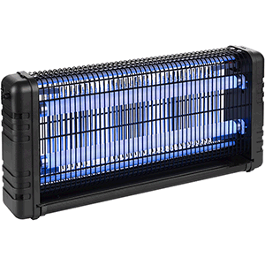 Parrilla mata insectos LED ABS 2x7W.