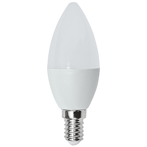 Lámpara vela LED E14 6W 4000ºK