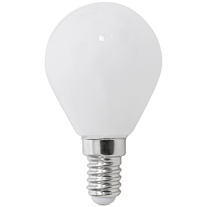 Lámpara esférica  LED 360º 6W E14 3000ºK.