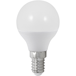 Lámpara esférica super led E14 5W 6000ºK