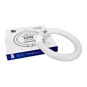 Tubo T9 trifósforo circular 22W 6500ºK 216mm Luz día