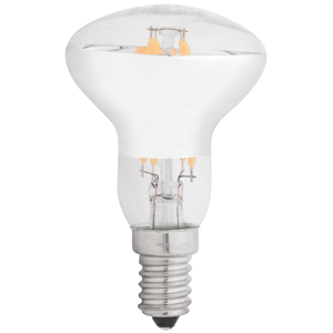 Lámpara R80 de filamento LED E27 9W 3000ºK