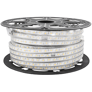 Rollo tira LED 220V 14W/m 3000ºK IP65 50m