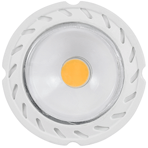 Lámpara LED COB dicroica ABS MR16 8W 3000ºK 12V