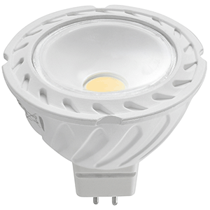 Lámpara LED COB dicroica ABS MR16 8W 6000ºK 12V