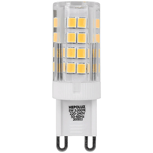 Lámpara LED G9 5W 3000ºK