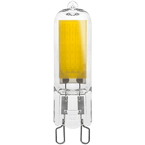 Lámpara LED COB cristal G9 6W 3000ºK