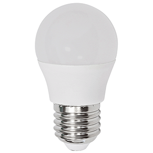 Lámpara LED esférica E27 6W 6000ºK