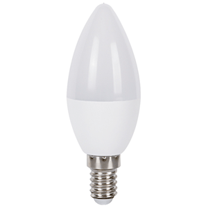 Lámpara LED vela E14 6W 6000ºK