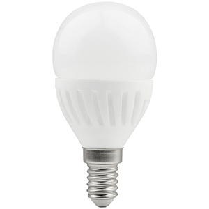 Lámpara esférica LED E14 10W 4000ºK