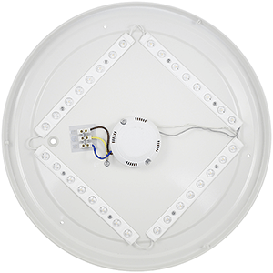 Aplique redondo LED Ø300X60mm 32W 6000ºK.Md Leticia Blanco