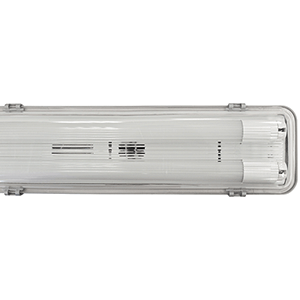 Pantalla estanca LED con tubos 2x9W 6000ºK IP65