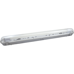 Pantalla estanca LED  c/tubo 1X18W 6000ºK 1 punta