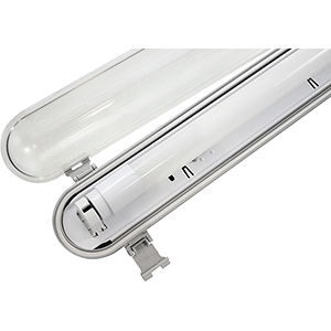 Pantalla estanca LED  c/tubo 1X18W 6000ºK 1 punta