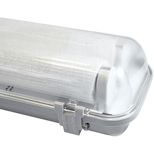 Pantalla estanca LED  c/tubo 2X9W 6000ºK 1 punta