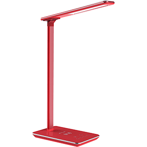 Flexo de lectura led rojo