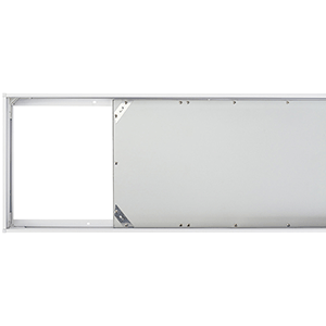 Marco de superficie para panel LED 30x120cm