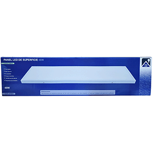 Panel rectangular de superficie 30x120 LED 48W 4000ºK