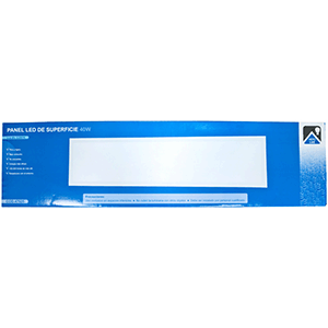 Panel LED rectangular de superficie 48W 6000ºK