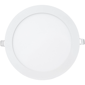 Panel LED redondo 18W 6000ºK blanco