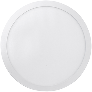 Panel LED redondo de superficie 28W 4000ºK blanco